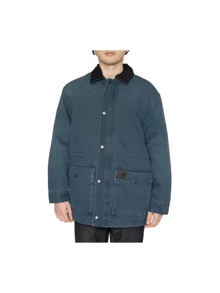 Kurtka Carhartt Wip niebieska