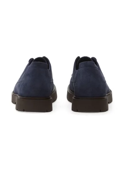 Trampki Birkenstock Highwood Moc Lace Low Suede Leather New Navy EUR 42 niebieskie