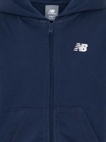 Bluza z kapturem dziecięca New Balance niebieska