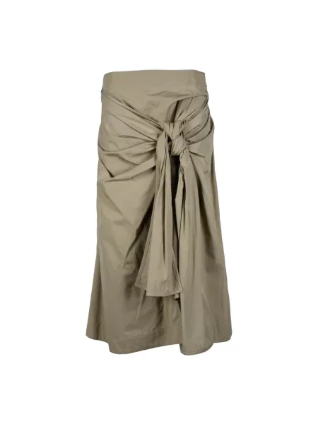 Spódnica Bottega Veneta beżowa