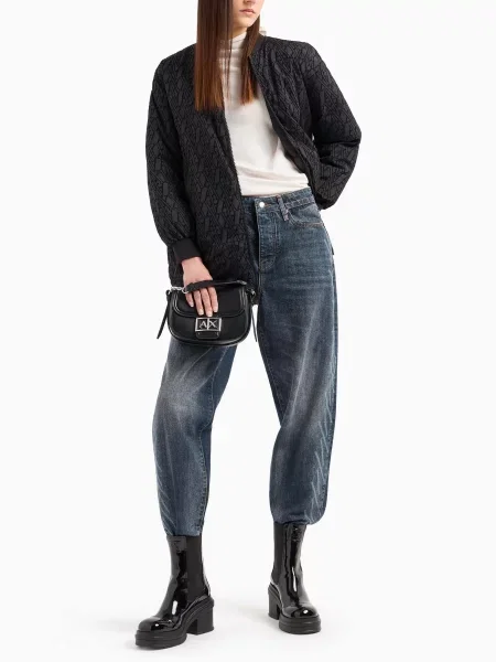 Бойфренди Armani Exchange синій