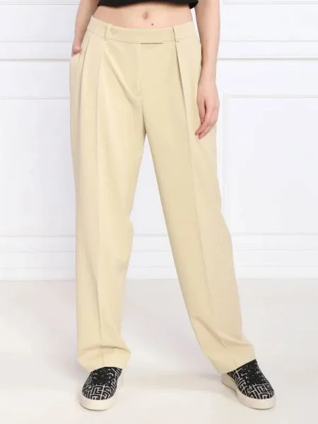 HUGO Pantaloni Hanifa bej
