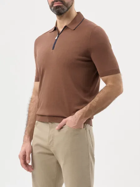 Поло Gran Sasso коричневе