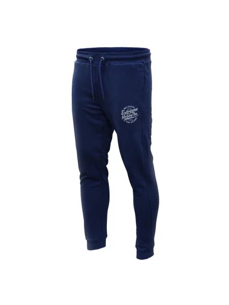Spodnie dresowe joggery EXTREME HOBBY WHEEL niebieskie