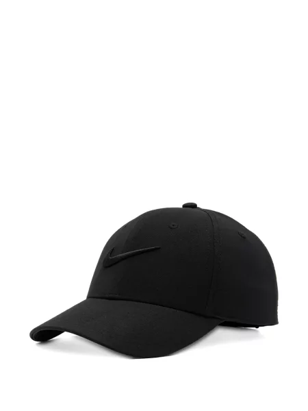 Șapcă Nike tricotate cu imagine cu decolteu rotund albastru