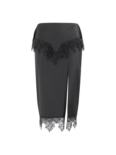 Spódnica Blumarine szyfonowa czarna