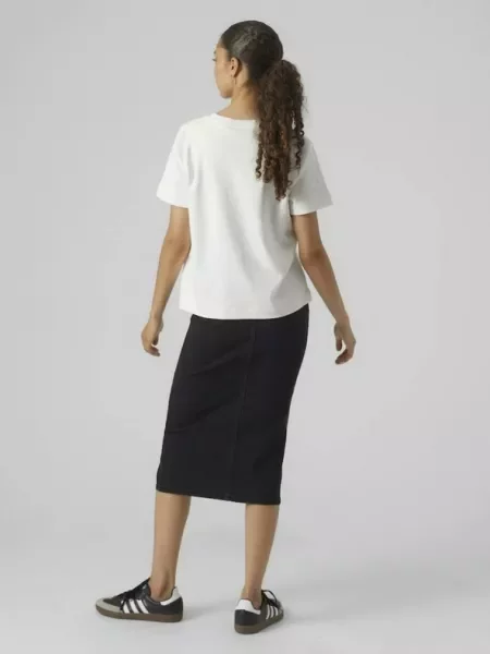 Vero Moda Naima T-shirt White λευκό