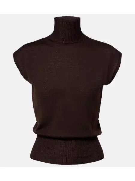 Heláncă Rick Owens de lână maro