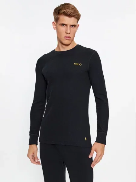 Zgornji del pižame Polo Ralph Lauren črna