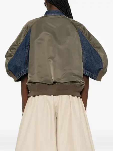 Kurtka jeansowa Sacai niebieska