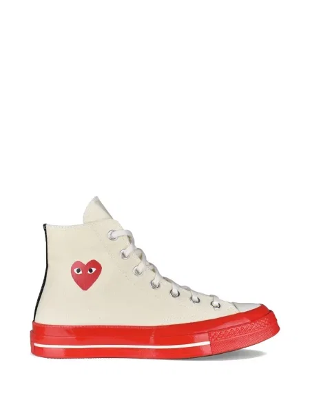 Sneakerși Comme Des Garçons Homme cu motiv cu inimi