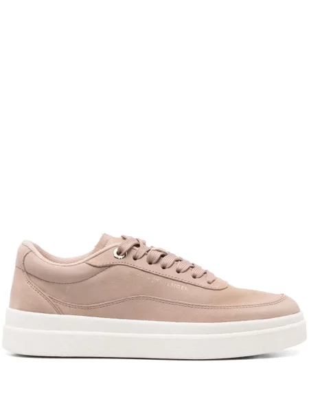Sneakerși Tommy Hilfiger maro
