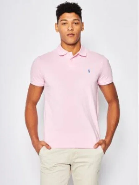 Polo Ralph Lauren Polokošeľa Core Replen Ružová Custom