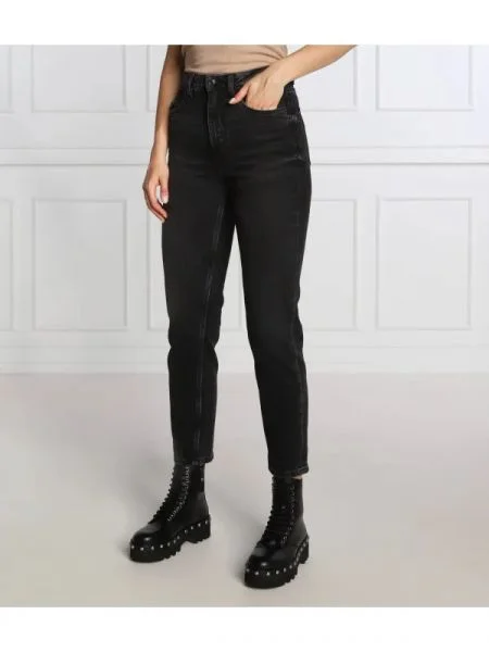 GUESS Blugi | Boyfriend fit negru