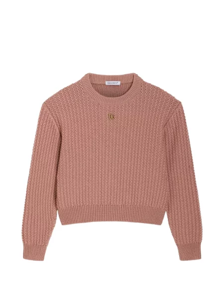 Dětské svetr Dolce & Gabbana růžový