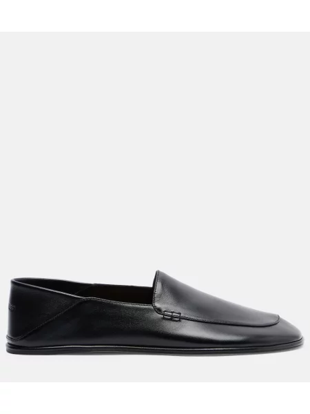 Pantofi loafer Calvin Klein Collection din piele negru