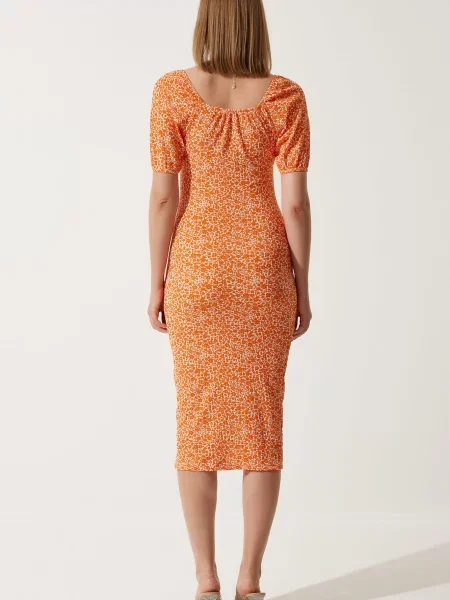 Rochie Happiness İstanbul portocaliu