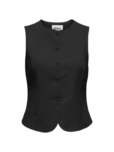 Vestă de costum Only de in negru