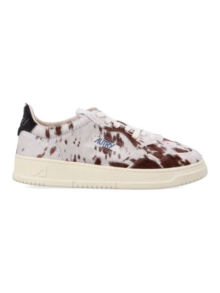 Sneakersy Autry brązowe