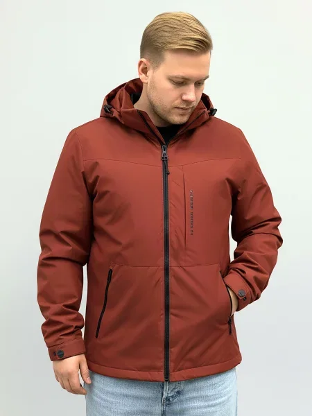 Демисезонная куртка Sun`s House бордовая