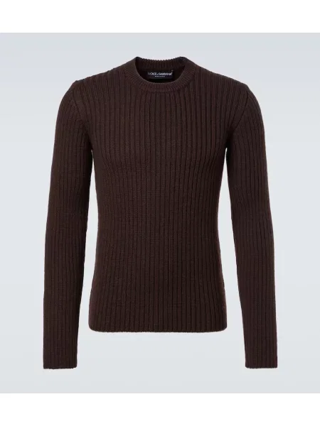 Volneni pulover Dolce&gabbana rjava
