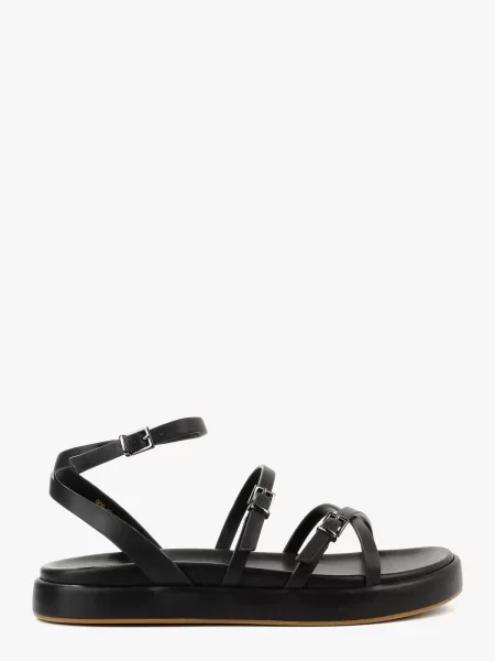 Шкіряні Сандалії LeBERDES чорний