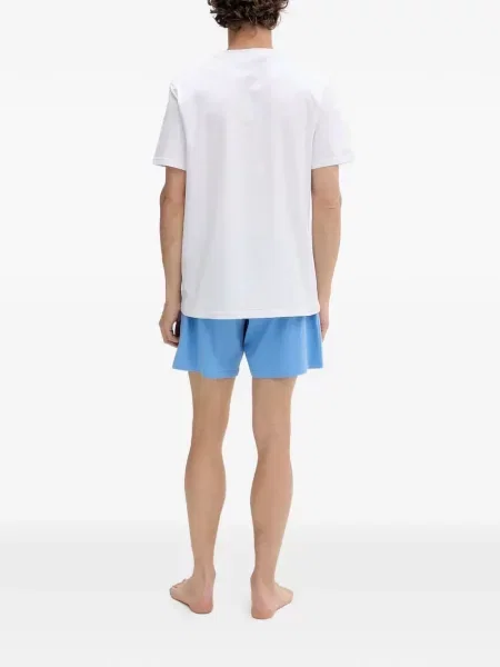 Pijamale Karl Lagerfeld cu imagine albastru