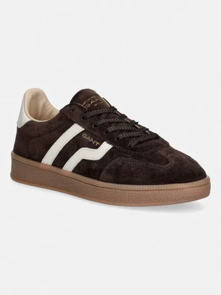 Gant Sneakers Cuzima | piele întoarsă maro