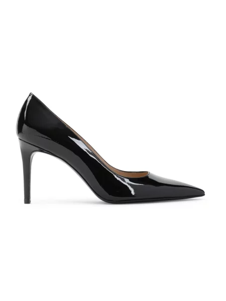 Lakierowana czółenka Stuart Weitzman czarna