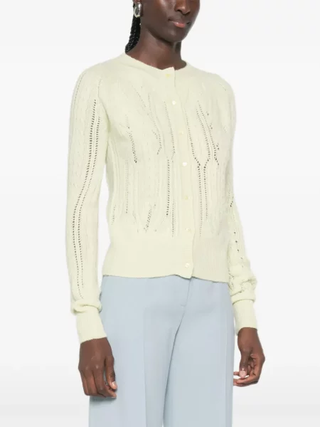Cardigan Ermanno Scervino tricotate verde