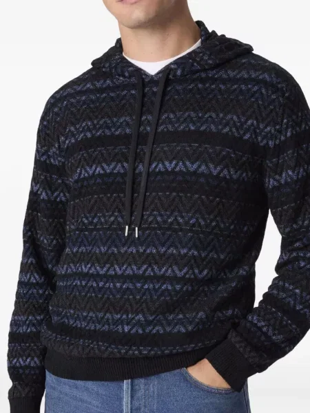 Hanorac cu glugă Missoni albastru
