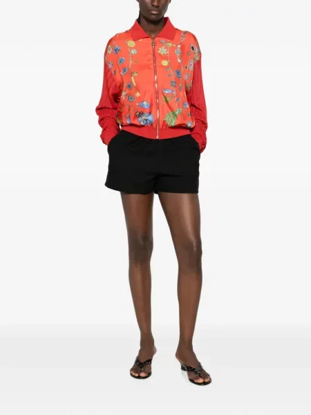 Cardigan Versace cu imagine roșu