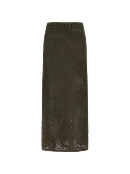 Fusta maxi Herno tricotate verde