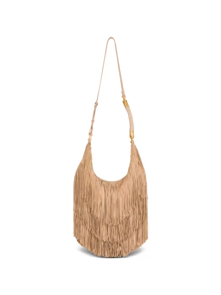 Geanta hobo Balmain cu franjuri mari