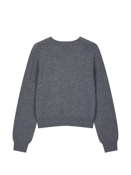 Pulover Tomboy cu autograf gri
