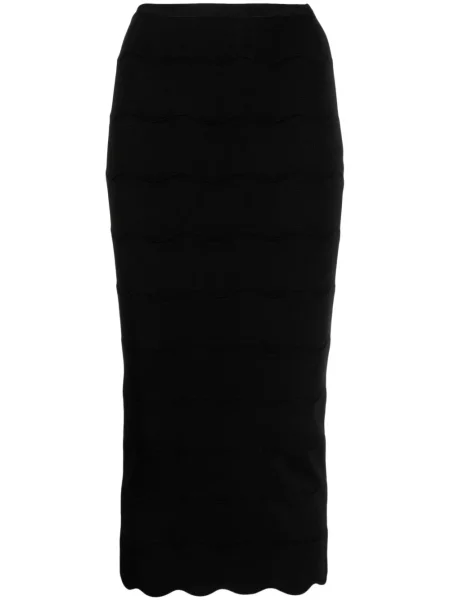 Midi spódnica midi Patou czarna