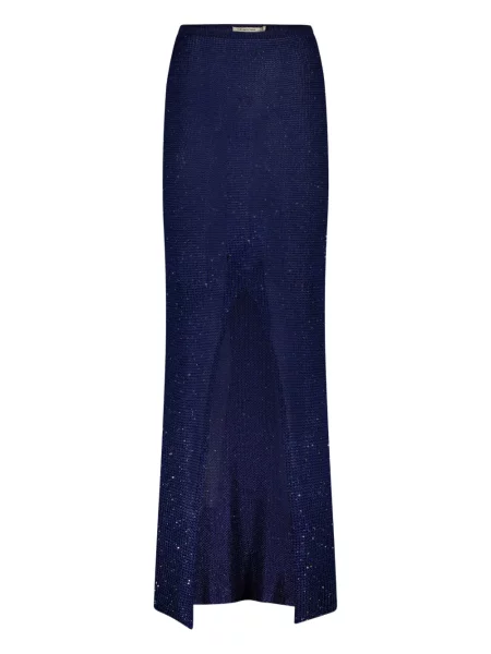 Maksi spódnica maxi Paramidonna niebieska