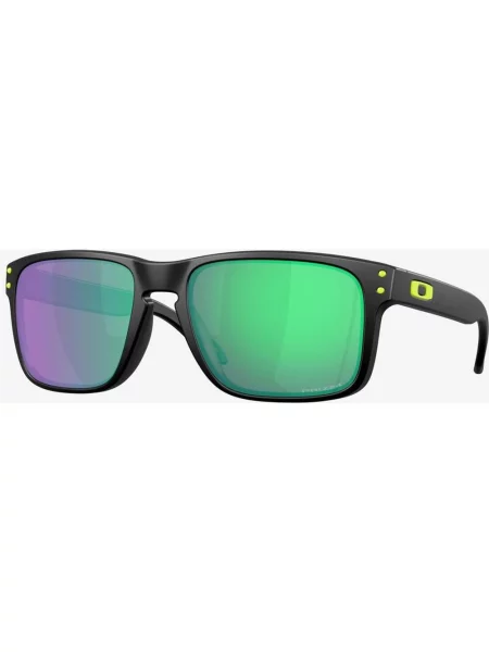 Okulary Oakley Holbrook Court Collection Matte Black z soczewkami Prizm Road Jade czarne