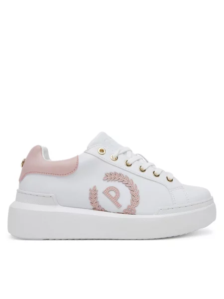 Sneakersy Pollini białe
