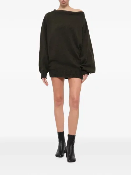 Rochie mini Mm6 Maison Margiela verde