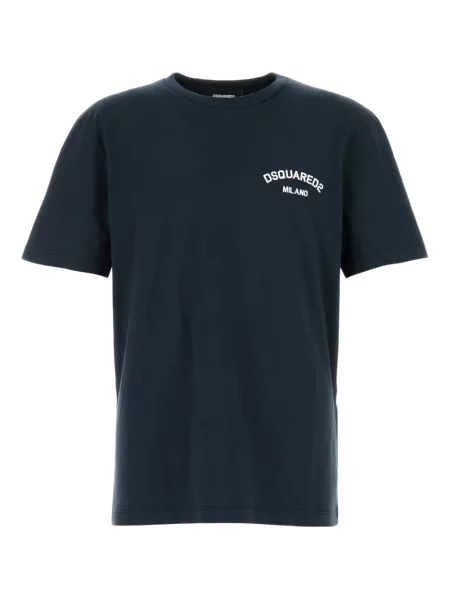 Tricou Dsquared2 cu imagine albastru