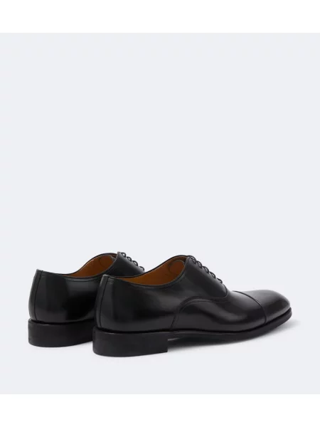 Oxford Magnanni din piele negru