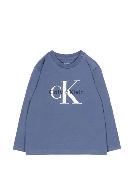 Koszulka dziecięca Calvin Klein niebieska