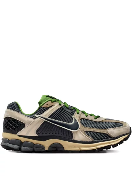 Șlapi Nike cu șireturi din dantelă cu imagine maro