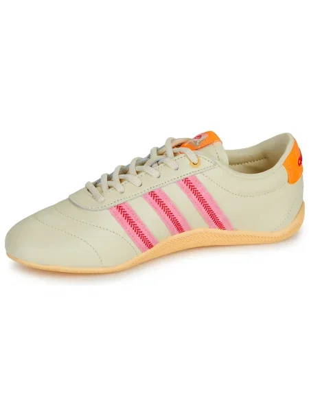 Bőr félcipő Adidas bézs