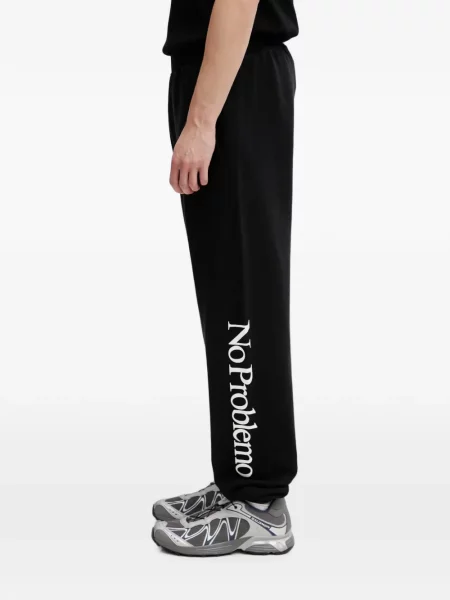 Pantaloni No Problemo alergare negru