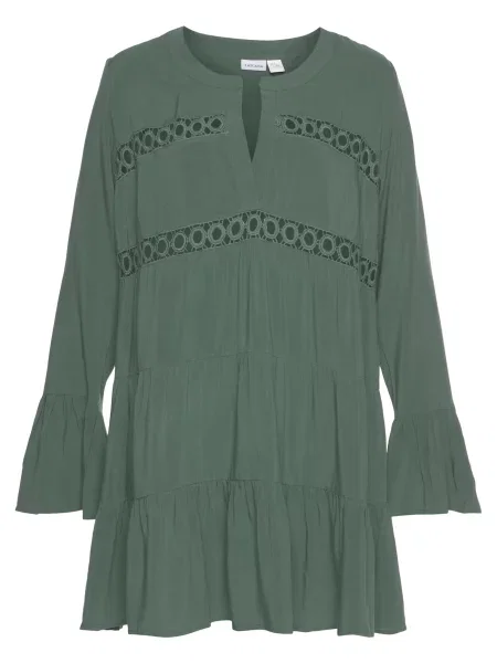 LASCANA Rochie tip bluză Lola închis verde