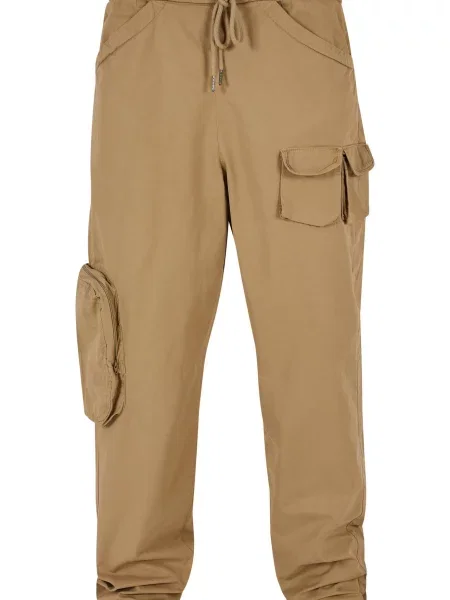 Asymetrické kalhoty Uc Men hnědé