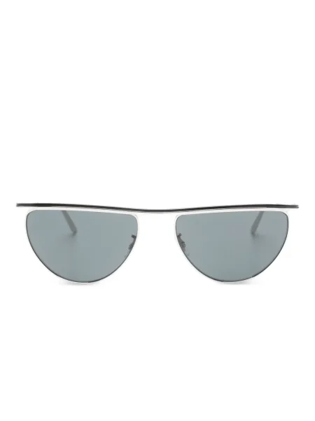 Ochelari de soare Oliver Peoples cu imprimeu geometric argintiu