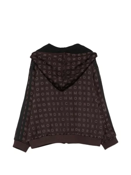 Bluza z kapturem dziecięca John Richmond brązowa